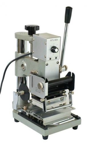 Wtj-90a pvc card album hot foil stamping machine  110v 60hz for sale