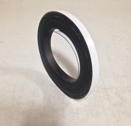 Magnetic Roll-30 mil w/ Adhesive - 7/16&#034; (.4375&#034;) wide x 50&#039; long