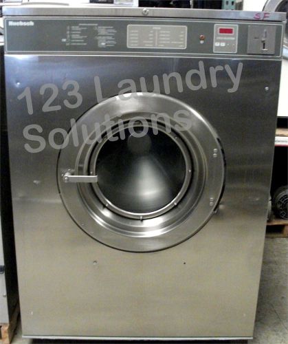 Huebsch front load washer 208-240v stainless steel hc80vxvqu60001 used for sale