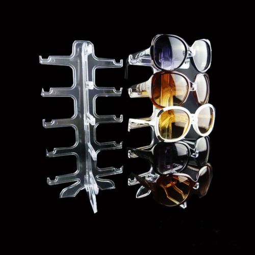 For 5 Pairs Glasses Fashion Sunglasses Display Best Plastic Show Stand Holder