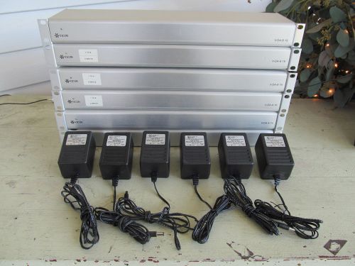 Lot of 6 Vicon 16-Channel Video Distribution Amplifier Model V-DA-8-16