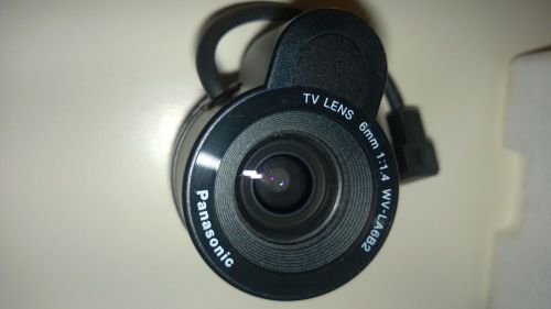 Panasonic WV-LA6B2 Wide Angle Lens for Security Camera, 1/2&#034;, Auto-Iris