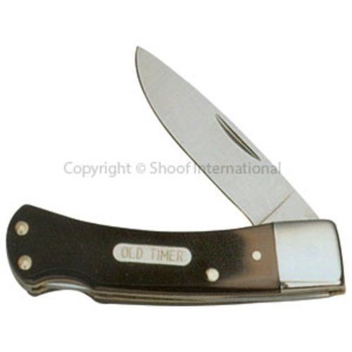 7.5cm long high quality schrade old timer bearhead pocket size knife usa made for sale