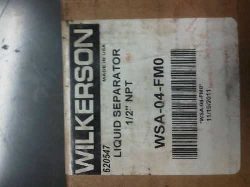Wilkerson liquid separator