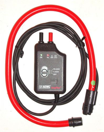 NEW AEMC 500A/50A DUAL RANGE FLEXIBLE CURRENT PROBE  24&#034; LONG