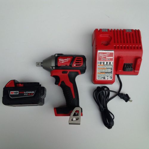 Milwaukee 1/2&#034; impact wrench 2659-20 m18, 1 battery 4.0 48-11-1840, charger 18v for sale