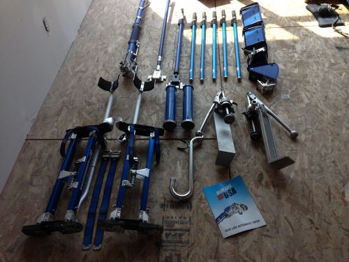 Blueline drywall tools - automatic taper, flat &amp; corner box, mud pump &amp; stilts for sale