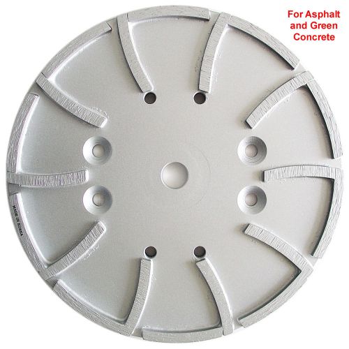 10” Grinding Disc Head for Asphalt Green Concrete Edco Floor Grinder-20 Segment