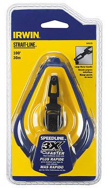 Irwin Strait-Line Speed-Line Chalk Reel 100 Ft. #64310