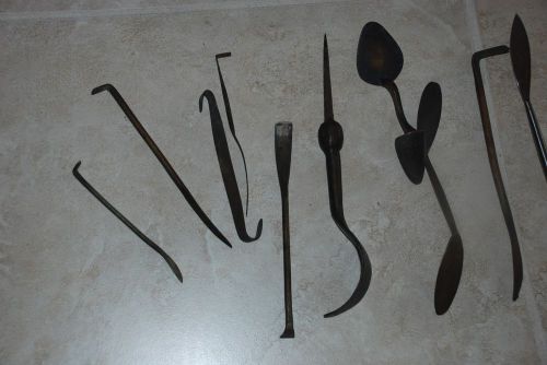 Assorted Concrete Masons pointing tools