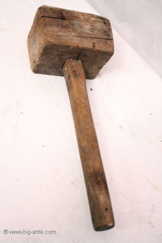 Grosser ausgefallener Hammer / Holzhammer / eckig / Big fancy hammer / Mallet