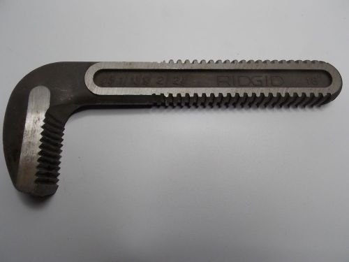 Genuine ridgid 31670 hook jaw for 18&#034; ridgid pipe wrench new for sale