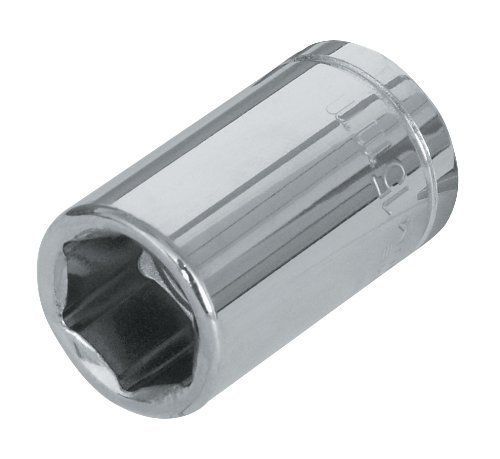 TEKTON 14290 1/2 in. Drive by 15mm Shallow Socket  Cr-V  6-Point