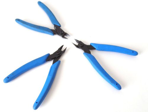 3 Each Xuron Small True Flush Cut Dikes Nippers Copper Wire Cutters 9200