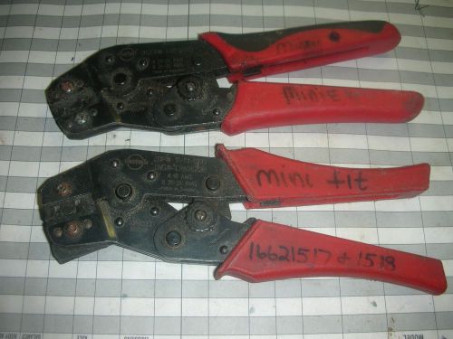 2 Molex Hand Crimping  Tools 18, 20-24, 26-30 AGW