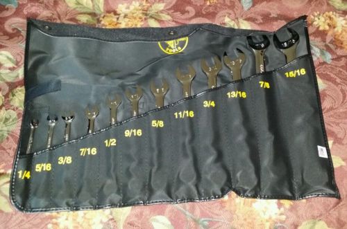 New Klein 68404 Combo wrench set, 12pc