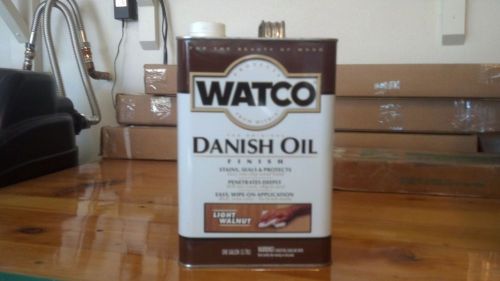 Watco Danish Oil Light Walnut - Gallon