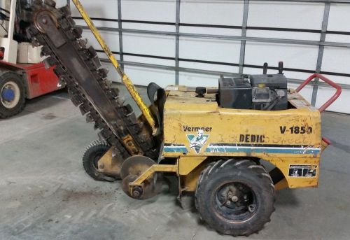 Vermeer v-1850 trencher 4 foot deep 18hp for sale
