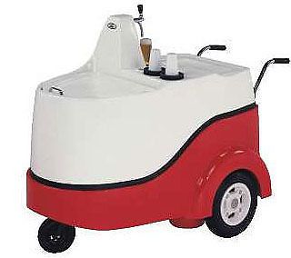 Draft beer push cart for sale