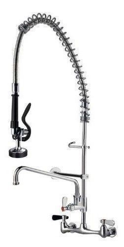 Commercial Pre-Rinse Faucet Kitchen Sink Restaurant Dishwasher Add-On Spray Hose