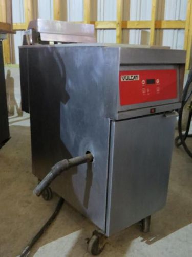 Vulcan electric fryer nice two basket model w/ attachment to filter oil on sale! for sale