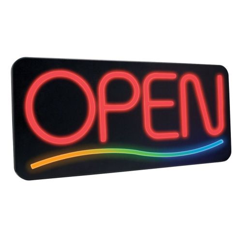 Newon led open sign with 8-inch font, 3 color wave, flashing effects (3284) for sale