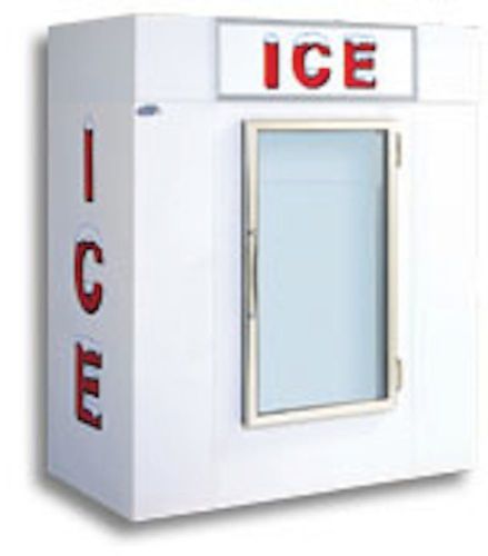 New leer indoor l65, auto defrost glass door, ice merchandiser - 65 cu ft for sale