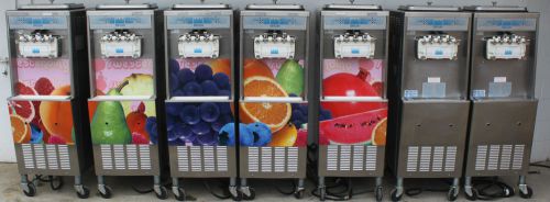 (7) 2010 taylor 336-33 336 frozen yogurt soft serve ice cream machine nice for sale