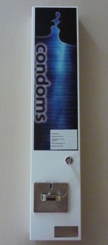 Single condom mechanical vending  machine
