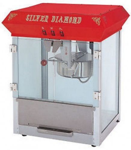Uniworld UPCM-8E 8oz Popcorn Machine for Concession