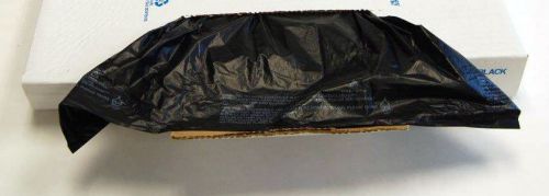 2 Case 2000 Black Plastic Merchandise Shopping Bags 12X15 Suffocation Warning