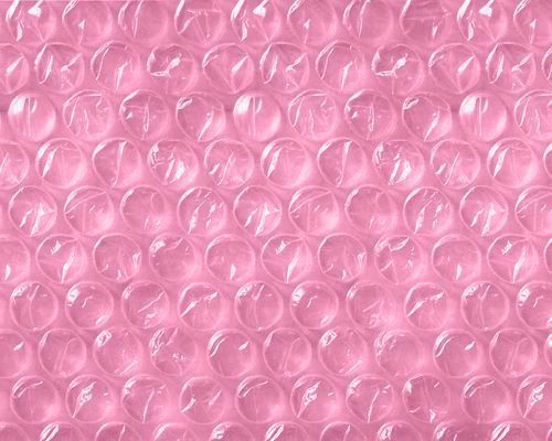 &#034;BUBBLE WRAP&#034; PACKING in (12 CUBE BOXES) Clear, Pink, Large, Small &#034;Recycled&#034;