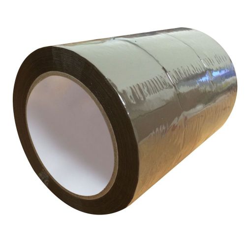 1 roll brown carton sealing packing shipping tape 3&#034; 1.6 mils 80 yard (t316b80) for sale