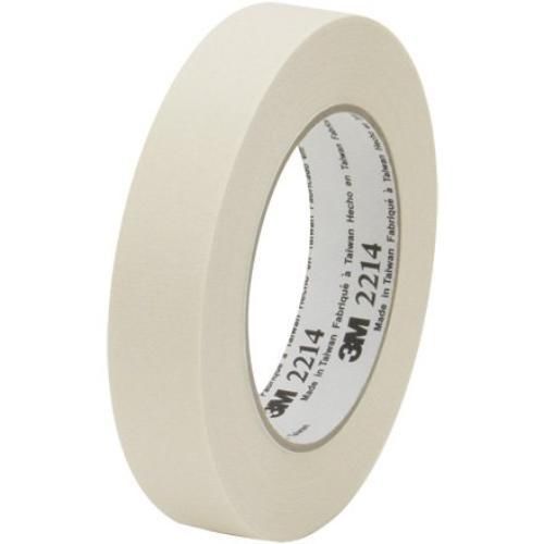 3m 2214 Paper Masking Tape - 1.42&#034; Width X 60.15 Yd Length - (221436x55)