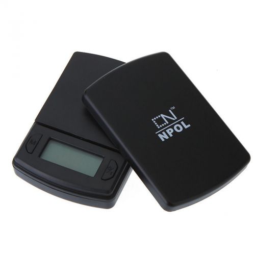 Black digital scale fast weigh 600g x 0.1g grams pocket jewelry diamond scale for sale