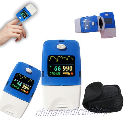 Oled finger tip pulse oximeter blood oxygen spo2 pr heart rate monitor us seller for sale