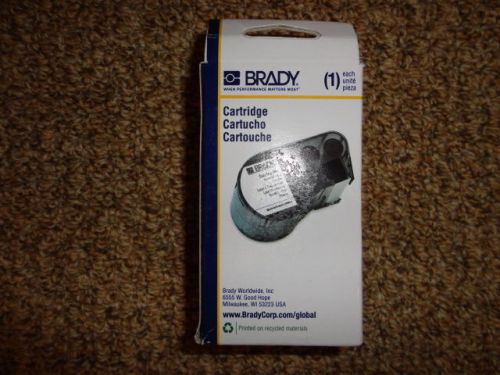 Brady MC-1500-595-WT-BK Black on White Label Maker Cartridge