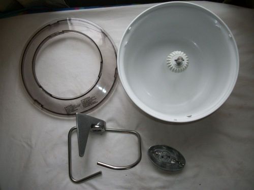 Used Bosch Dough Hook and Bowl Replacement Parts Lot