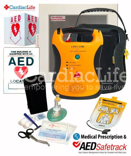 Defibtech lifeline auto value pack w/ 10-person aha cpr training class for sale