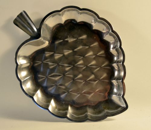 Metal Stainless Steel, Leaf serving Dish, Candy Dish