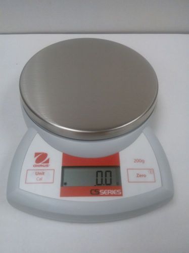 Demo Unit Ohaus CS200 Compact Toploading Portable Scale - 200 Gram x 0.1 g