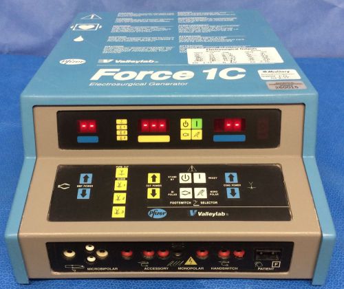 Valley Lab Force 1C Electrosurgical Unit Bio-Med Certified