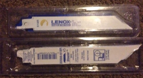 New Lot Of 2 Lenox 5 Pack Metal Cutting Blades 1/16&#034;-5/16&#034; 1,4mm Bi-Metal 18T