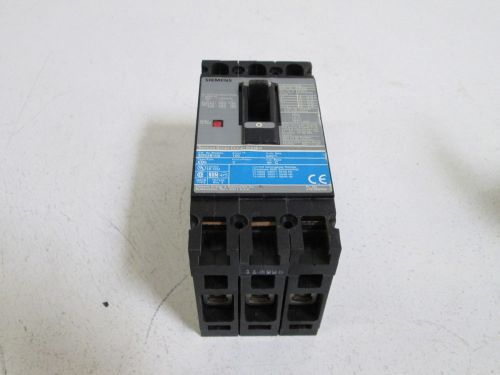 Siemens circuit breaker (missing lugs) ed63b100 *new out of box * for sale