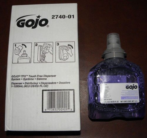 Gojo Automatic Soap Dispenser/sanitizer 2740-01 NIB White PLUS 1.2 Liter Soap **