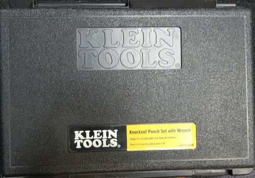 KLEIN TOOLS KNOCKOUT PUNCH SET WITH WRENCH -#53732-SEN