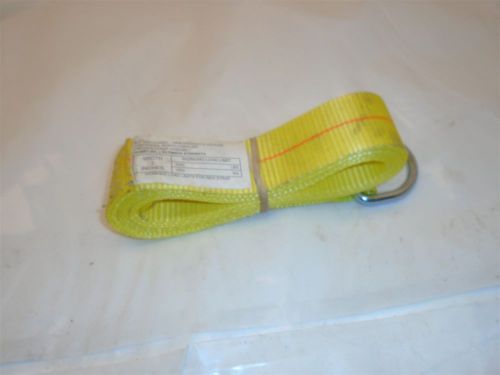 ALP 6025 POLYESTER 2 INCH WIDE YELLOW 3300 LB WORK LOAD TIEDOWN STRAP NEW