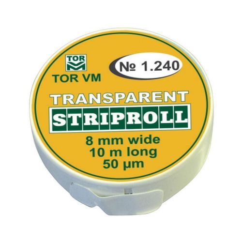 Transparent Striproll 8 mm wide 10m long (TOR VM)