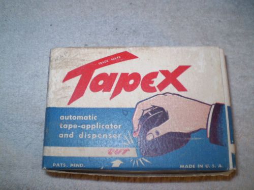 TapeX automatic tape - applicator &amp; dispencer 1/2&#034; vintage