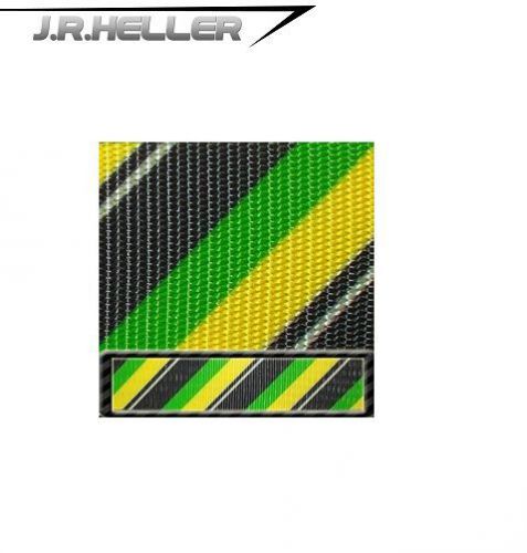 1&#039;&#039; Polyester Webbing (Multiple Patterns) USA MADE!- Yellow Stripe -1 Yard